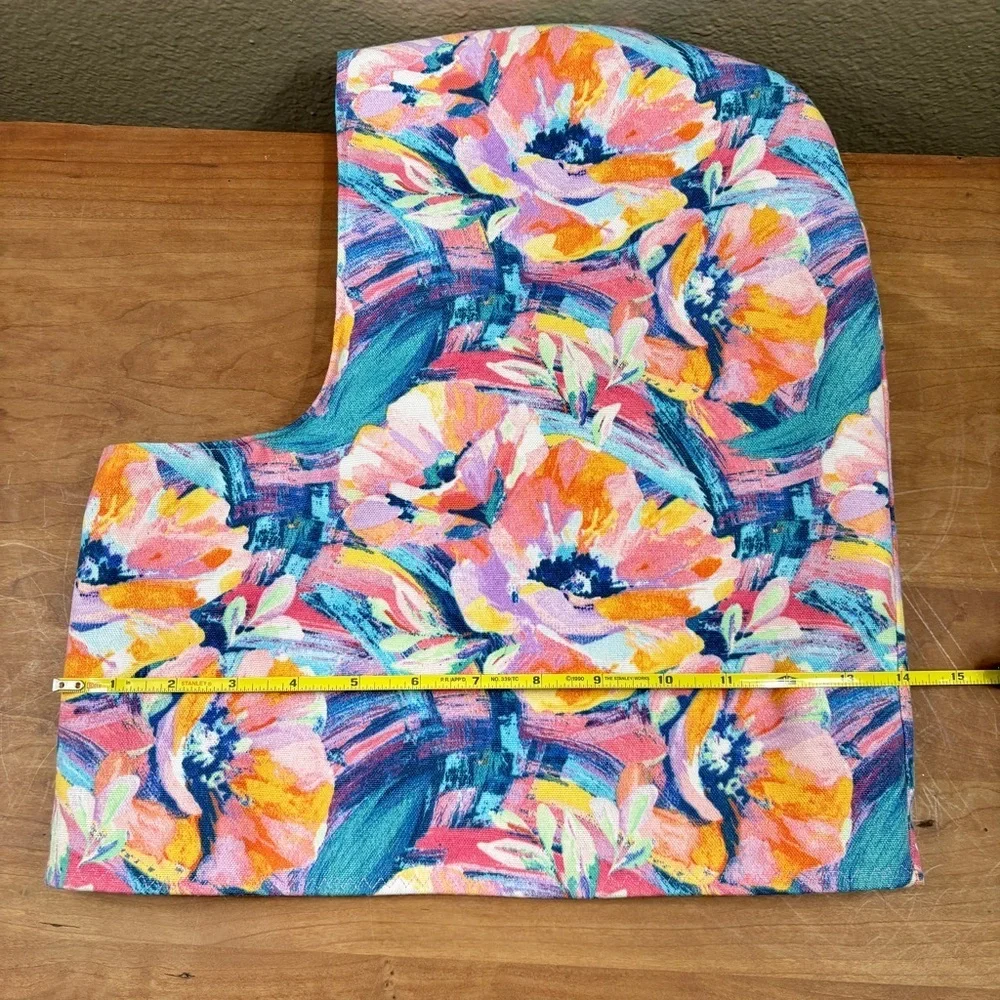 Create Good Co Handmade Lined Head Cover in a Floral Design, One Size